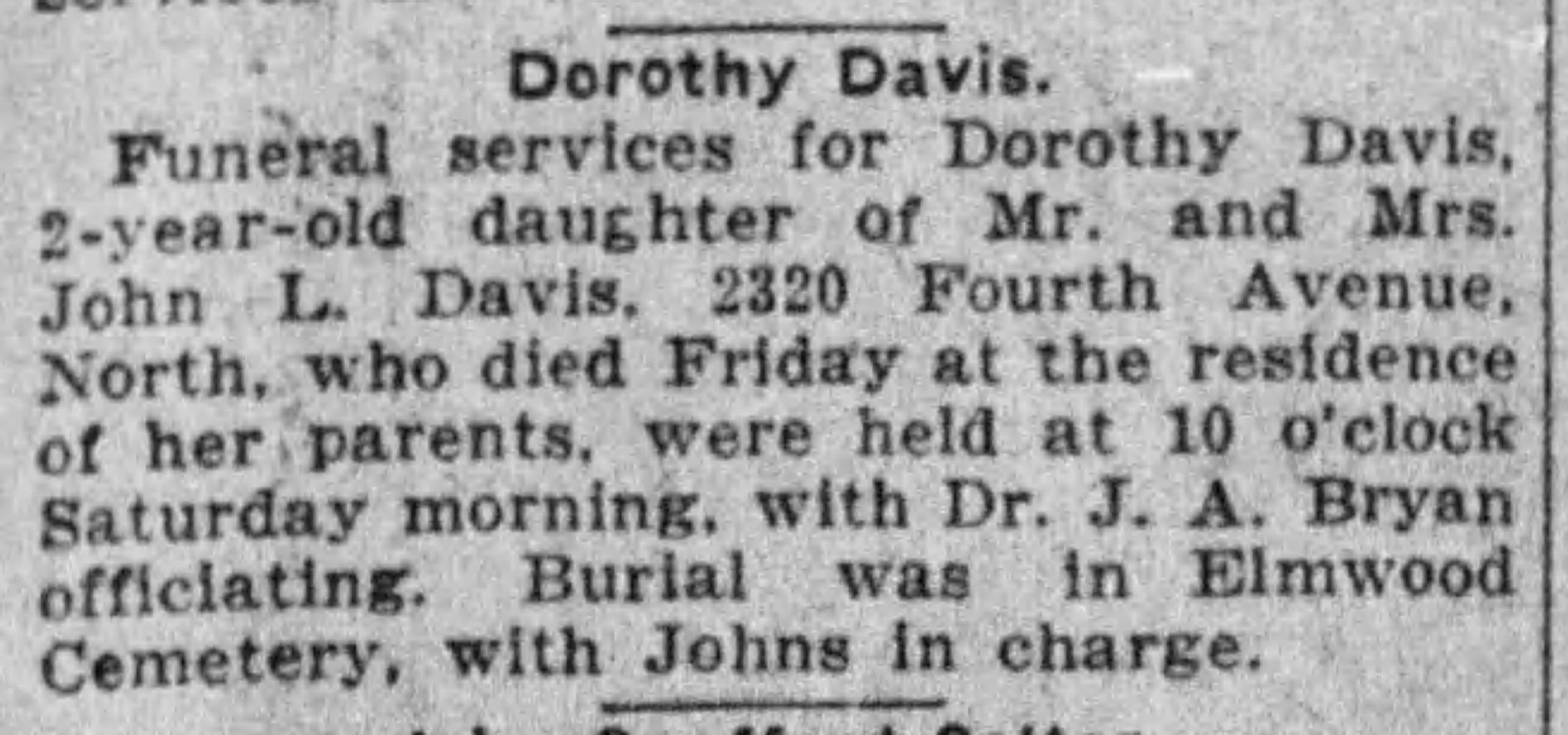 Dorothy Davis